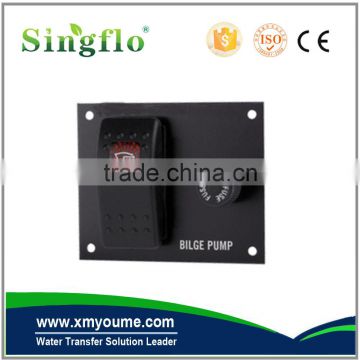 Singflo 12v boat bilge pump 3-way marine switch panel