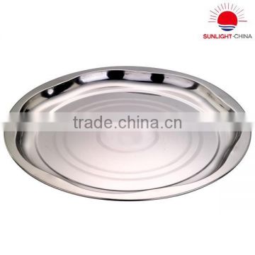 Stainless stee fruit round tray