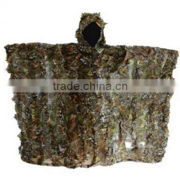 Woodland Camouflage Ghillie Poncho