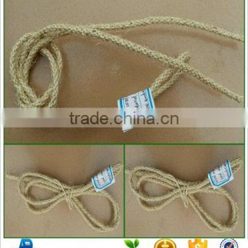 Natural / bleached 8strand sisal rope with high quality