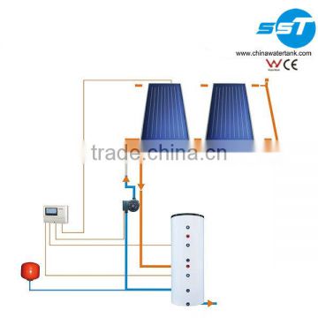 Professional solar heater with hose approved CE / Solar Keymark