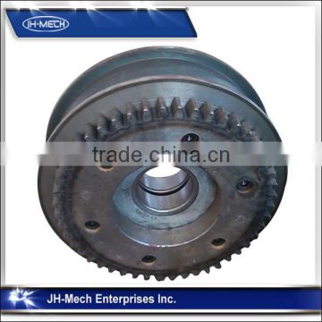 Chinese ISO certified forging steel crane wheel