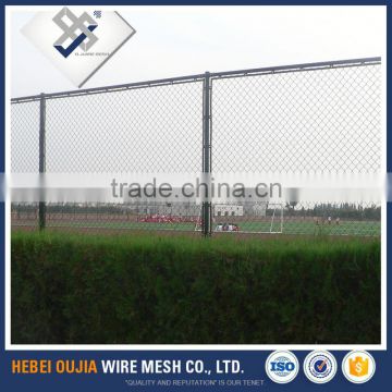 pvc coated thick galvanized used wire chain link fence for children's playgrounds for sale