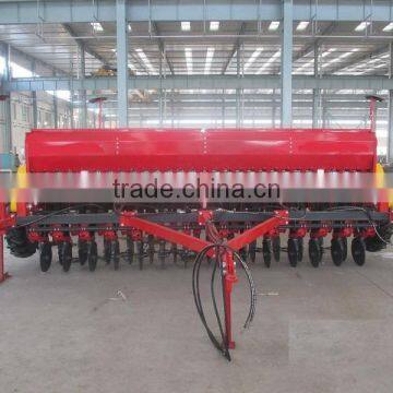 Farm Tractor Use Universal Planting Machine Wheat Seeder Rice Seeder Sorghum Seeder Grass Seeder With Disk Plough photo-2