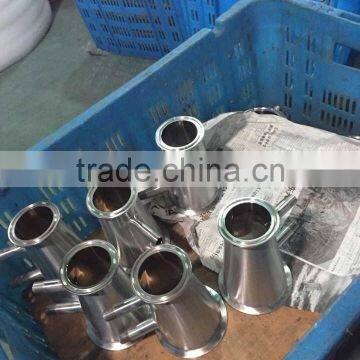 304 316 Concentric Reducer With Nipple 1/4" Npt