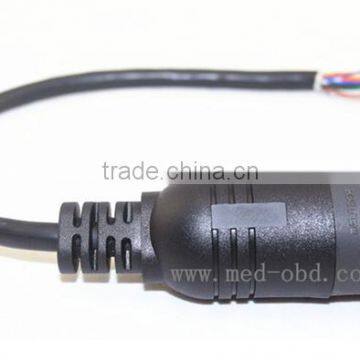 J1939 (9pin) Female Connector to Open End, 1ft photo-2
