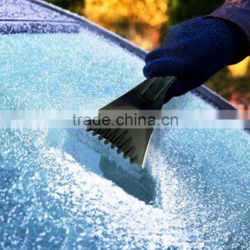 Ultra Durable and Scratch-free Chisel Blade With Foam Grip Ice Scraper photo-3