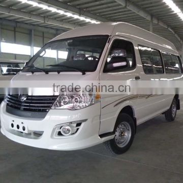 China Brand Left/Right Hand Drive High Roof Minibus