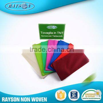 Made In China Tablecloth Nonwoven 50Gram Disposable Tablecover