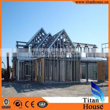 Quick Building and Easy Installation Modern Style Light Steel Frame Prefab Villa photo-5