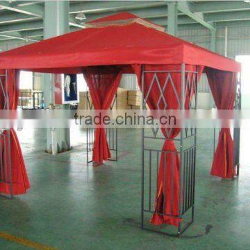 3x3M Luxury mental pavilion with Red color