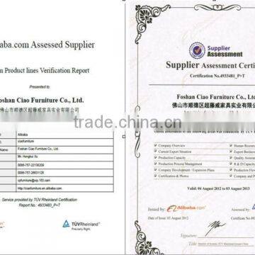 C - Дневной диван CF643 из элегантной алюминиевой мебели с порошковой окраской photo-6