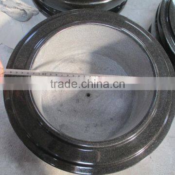 Black Granite Flower Pot for Cemetery photo-3
