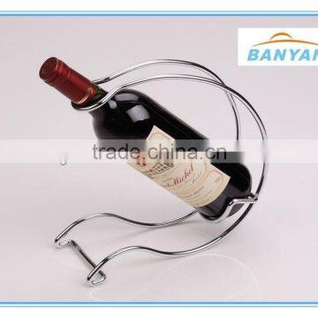 wine rack stainless steel, single bottle wine rack, metal wine rack