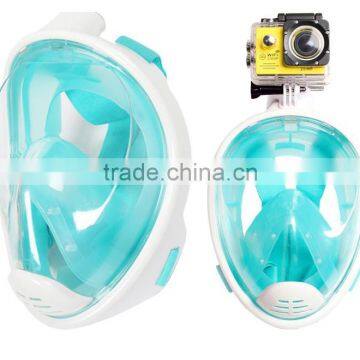 2017 Hot-selling Children/Adult Full Dry Diving Mask, Magic Swimming Diving Snorkel With Gopro Housing photo-2