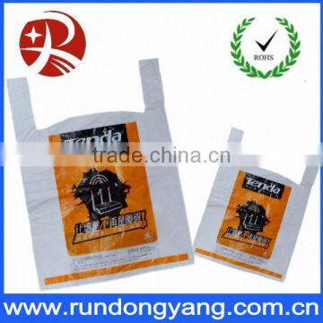 Environmental protection plastic t shirt packing bags