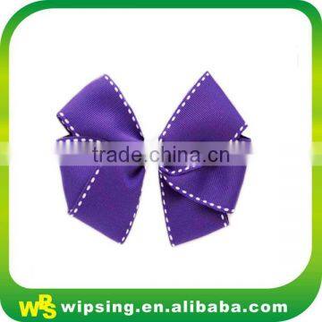 Decorative Red Polyester Grosgrain Ribbon Bow photo-5