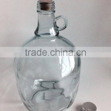 Wholesale Cheap 3L of Red Wine Glass Bottles With a Cork and Aluminum Cover,glassware photo-3