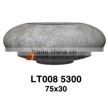 Southern Vietnam Exporter Well Design Decorative Modern Poly Blaste Pot