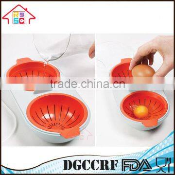 NBRSC Microwave Plastic Baking Cup Egg Poacher Kitchen Tool photo-3