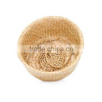 Natural Color Seagrass Baskets/ Seagrass Storage Baskets/ Luandry Baskets photo-6