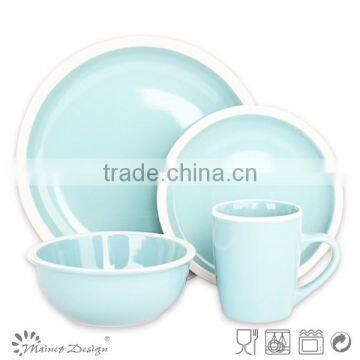 16pcs Orange and White Keramik Steinzeug photo-2