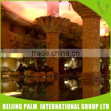 Indoor Plastic Lighted Artificial Palm Trees Sales Decorative Artificial Plant