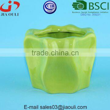 BSCI Audit Factory Dehua Ceramic Planter Pots Succulent Plants Pot for Home Decoration photo-4