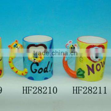 ceramic cartoon mug