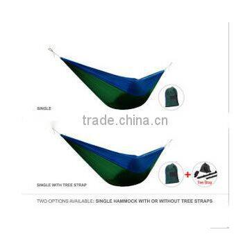 Carries Portable Parachute Nylon Fabric Travel Camping Ripstop Hammock photo-6