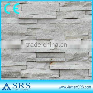 White natural quartz ledgestone