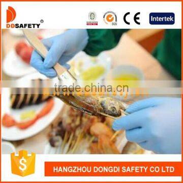 DDSAFETY Hot Sale Blue Vinyl Exam Gloves photo-2