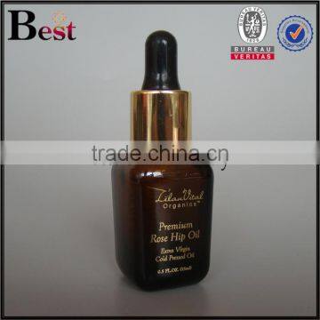 New Good Essential Oil 15ml 30ml Glass Bottle Empty Amber Square Shape 15ml Glass Bottle With Dropper photo-2