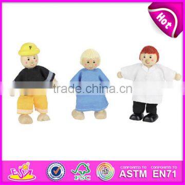 2016 New Fashion Baby Toy Wooden Puppet Doll for Sale W06D012 photo-2