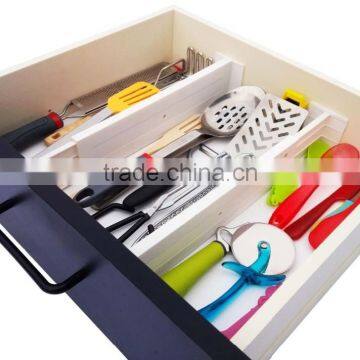 Spring-Loaded Expandable Divider Adjustable Drawer Divider photo-3