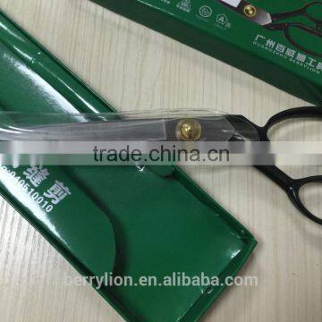 Berrylion High Quality 10" 12" Sewing Scissors nice package Sewing Scissors