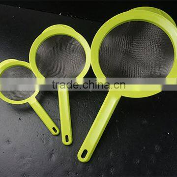 43022 Set of 3 Fine Mesh Stainless Steel Strainers With pp Handle photo-5