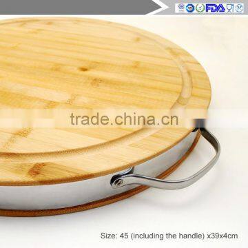 Factory Direct Sale of Super Thick Beautiful 100% Organic Bamboo Cutting Boards photo-2