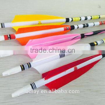 11/32 Plastic Nocks Archery Pine Arrows Archery Club Using Arrows 35~55# photo-2