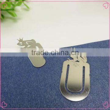 Souvenir gift metal making bookmark for book