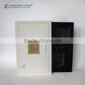 High Quality Cardboard Golden Logo Packing Box photo-3