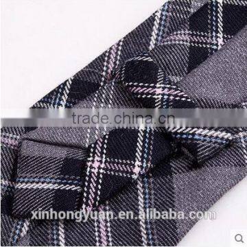 Custom Fashion Spring Polyester Grey Plaid School Uniforms Neckties photo-4