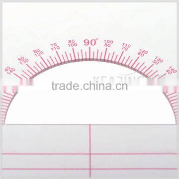 Kearing Brand Metric Vary Form Curve Ruler With Protractor for Pattern Making# 6404 photo-4