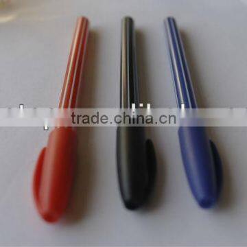 BHNPP4484 Promotional Gift Plastic Stripe Ballpint Pen plastic pen