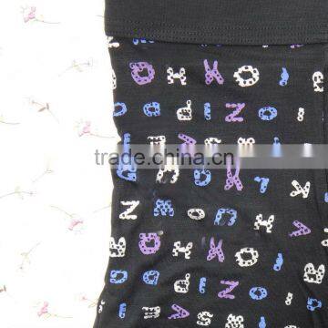 Cute Printed Letters Men Underwear Boyshort Wholesale Bamboo Fiber Men Boxer Briefs Boyshort photo-4