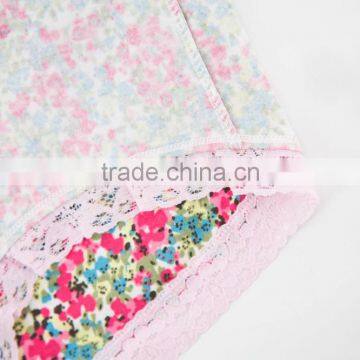 Factory Custom Cheapest Printing 95% Cotton 5% Spandex With Lace Sexy Fancy Woman Underwear photo-6