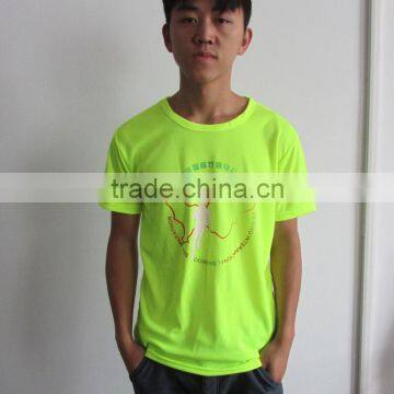 Eye Bird Polyester Dry Fit T-shirt, Custom Breathable Sports T-shirt Wholesale photo-3