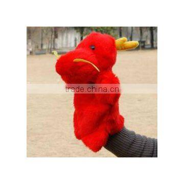 hand puppet dragon hand puppet cartoon puppet plush hand puppet