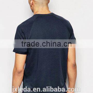 French Terry Short Sleeve Pullover Plain Men Spring / Summer Sweatshirt OEM Service photo-2