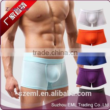 Factory wholesale OEM service mens custom fashion modal boxers